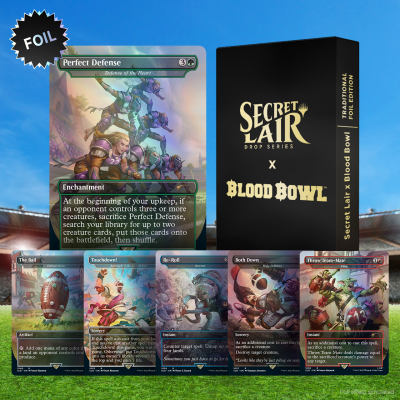 Magic the Gathering - Secret Lair -  Blood Bowl - Foil