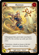 Illuminate (Yellow) (Rainbow Foil) [MON073-RF] 1st Edition Rainbow Foil