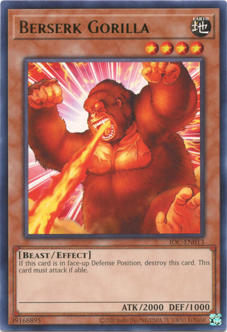 Berserk Gorilla [IOC-EN013] Rare