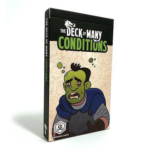 Dungeons & Dragons D&D The Deck of Many - Conditions