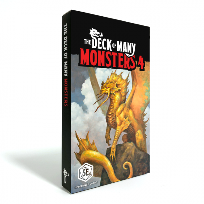 Dungeons & Dragons D&D The Deck of Many - Monsters