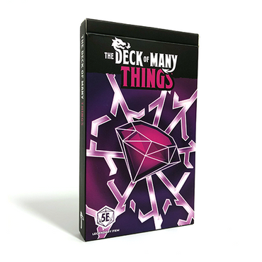 Dungeons & Dragons D&D The Deck of Many - Things