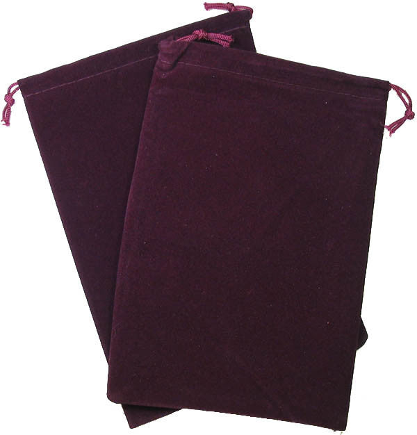 CHX 2373 Suedecloth Bag (S) - Burgundy