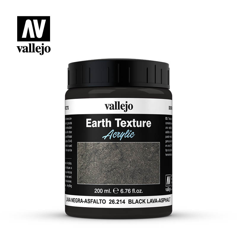 Vallejo - Diorama Effects Black Lava 200ml