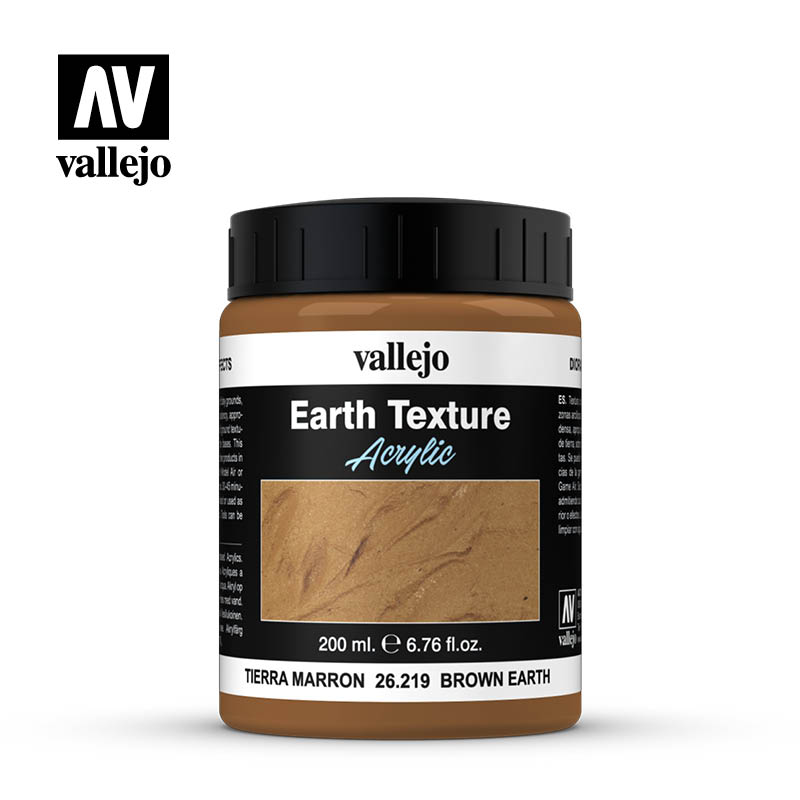 Vallejo - Diorama Effects Brown Earth 200ml