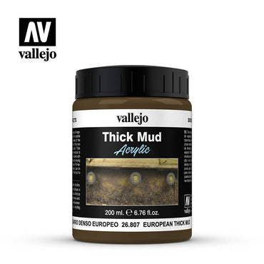 Vallejo Diorama Effects European Thick Mud 200ml