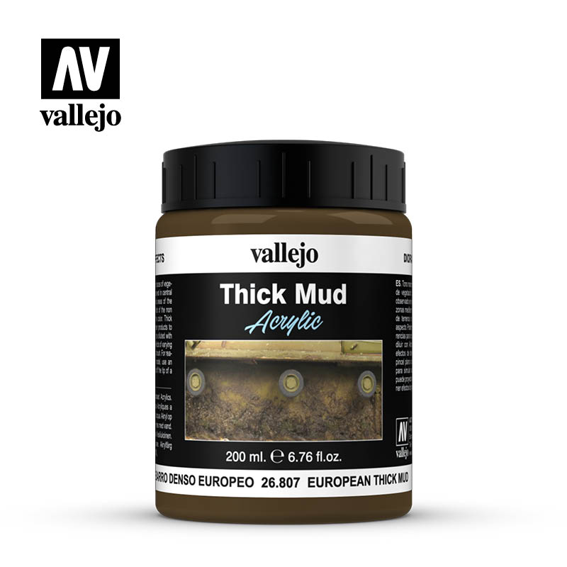 Vallejo - Diorama Effects - European Thick Mud - 200ml