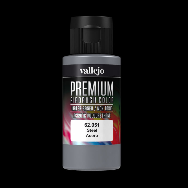 Vallejo - Premium Colour - Steel 60 ml