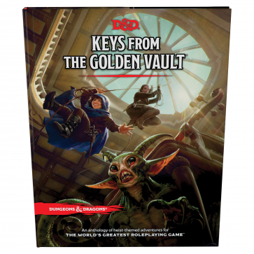 Dungeons & Dragons D&D Keys from the Golden Vault
