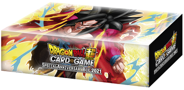 Dragon Ball Super Card Game Special Anniversary Box 2021 Display