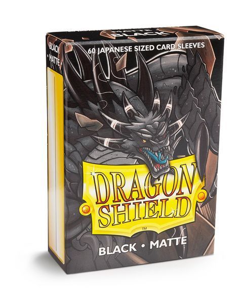 Dragon Shield - Sleeves - Box 60 - Matte (Japanese Size)