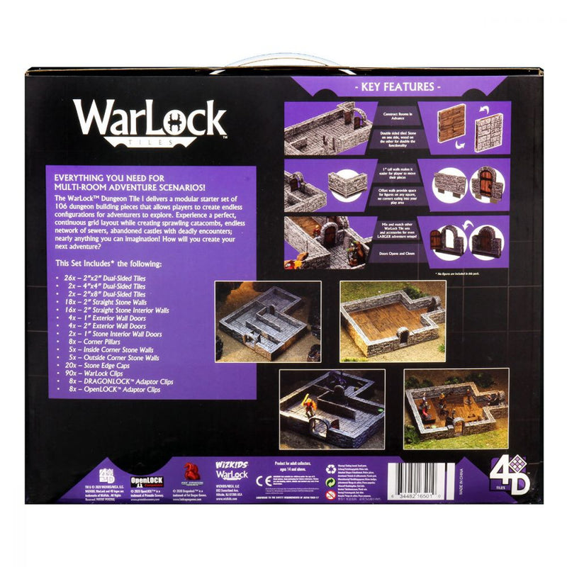 WarLock Tiles Dungeon Tiles Set 1