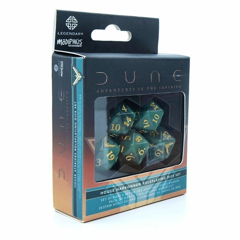 Dune RPG Dice Set - Atreides