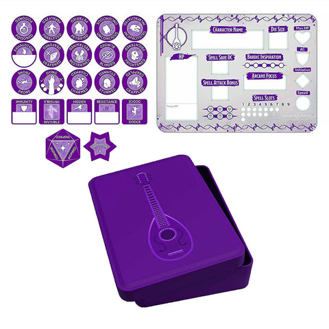 Dungeons & Dragons D&D Class Token Set Bard