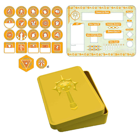 Dungeons & Dragons D&D Class Token Set Cleric