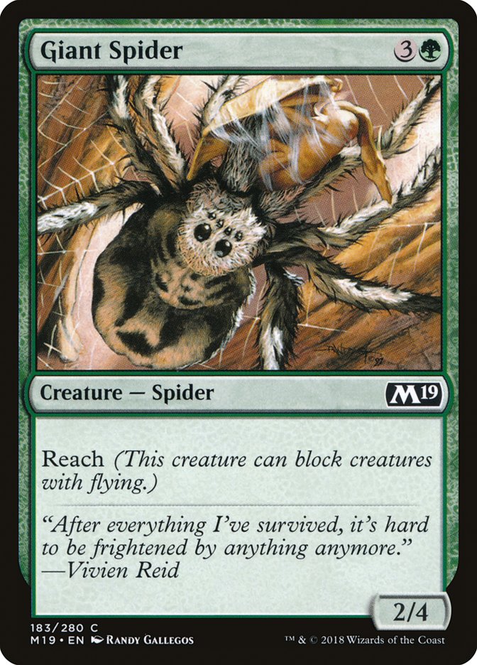Giant Spider [Core Set 2019]