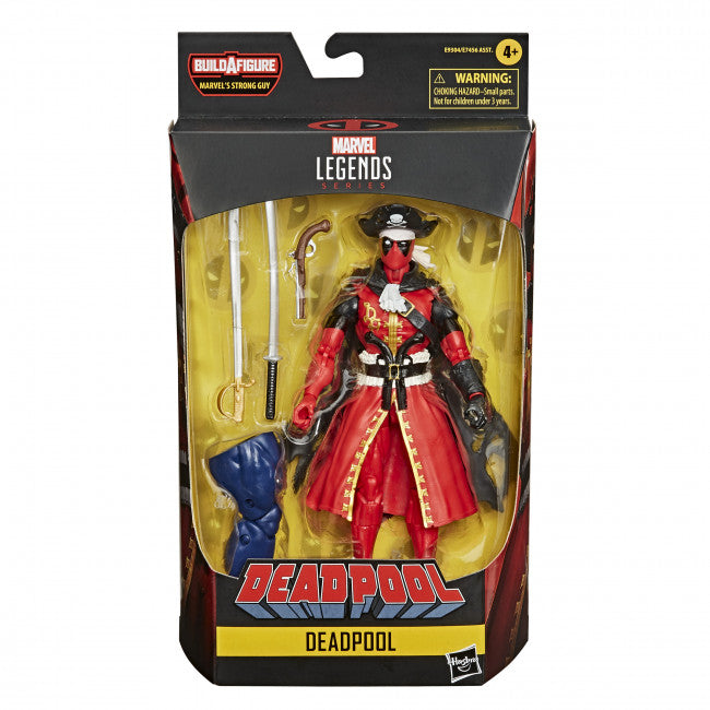 Marvel Legends Series Deadpool Collection 6-inch Deadpool Action Figure Toy - Pirate