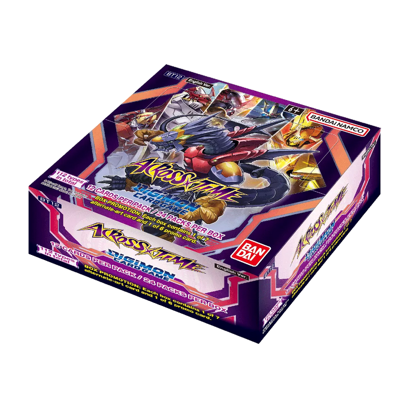 Digimon Card Game - (BT12) - Across Time Booster Display