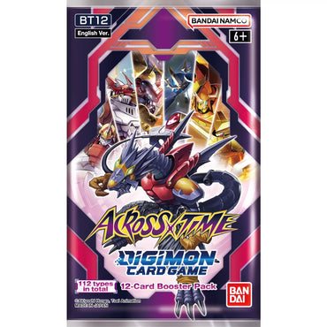 Digimon Card Game - (BT12) - Across Time Booster Display