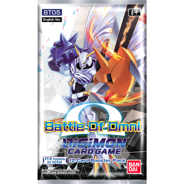 Digimon Card Game Series 05 Battle of Omni BT05 Booster Display