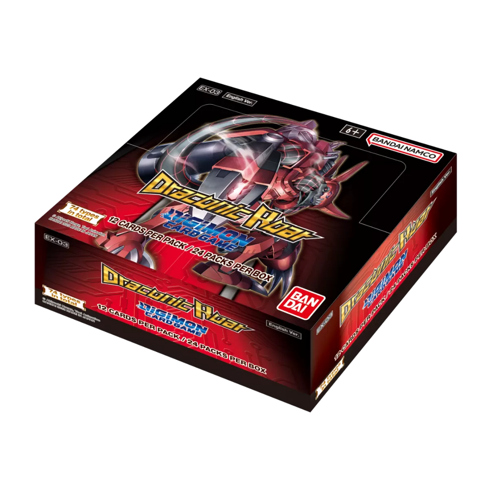 Digimon Card Game - (EX-03) - Draconic Roar Booster Display