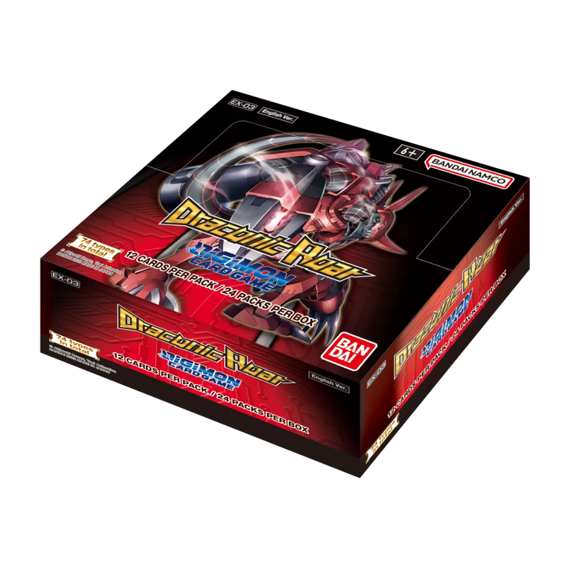 Digimon Card Game - (EX-03) - Draconic Roar Booster Display