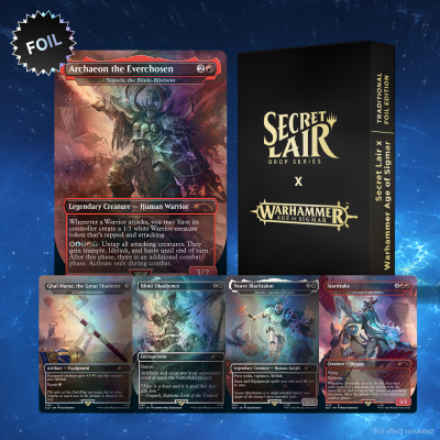 Magic the Gathering - Secret Lair - Warhammer Age of Sigmar - Foil