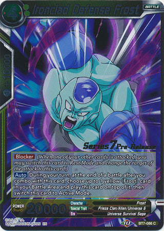 Ironclad Defense Frost [BT7-086_PR]