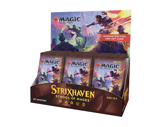 Magic the Gathering MTG - Strixhaven: School of Mages - Set Booster Display