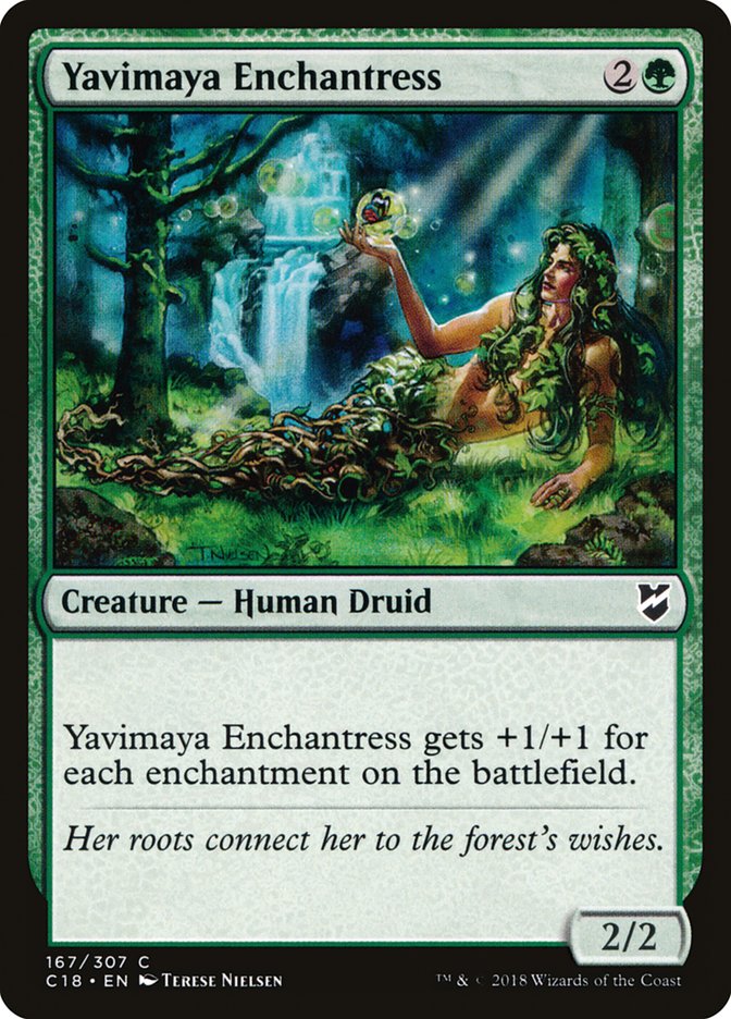 Yavimaya Enchantress [Commander 2018]