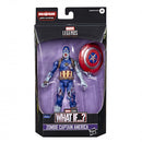 Marvel Legends Series 6-inch Scale Action Figure Toy Zombie Captain America