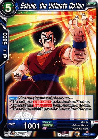Gokule, the Ultimate Option [BT6-038]