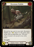 Ravenous Rabble (Yellow) [ARC192] Unlimited Rainbow Foil