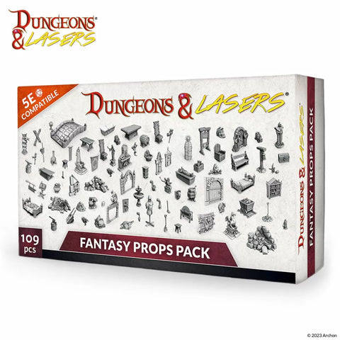 Dungeons & Lasers: Fantasy Props Pack
