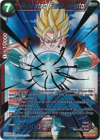 Repeated Force Vegito [BT2-012]