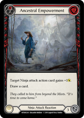 Ancestral Empowerment [WTR082-M] Alpha Print Normal
