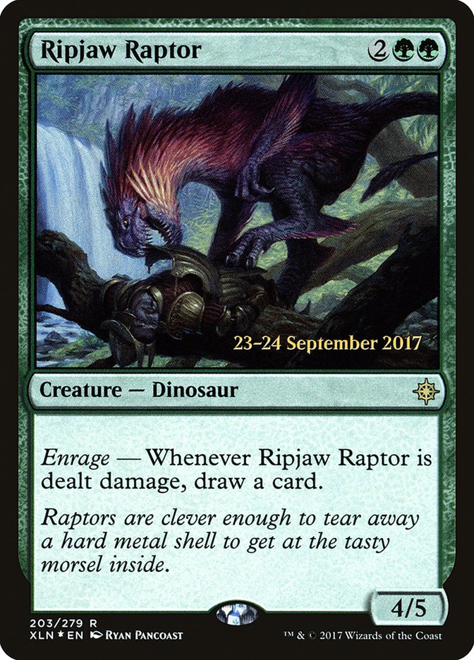 Ripjaw Raptor [Ixalan Prerelease Promos]