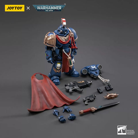 Space Marine Miniatures: 1/18 Scale Ultramarines Primaris Captain Sidonicus