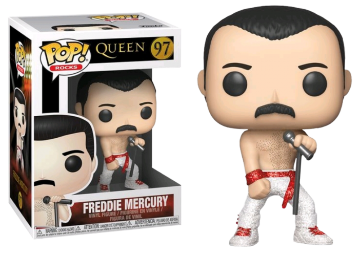 Rocks Queen - Funko Pop! Figure - Freddie Mercury Diamond (97)