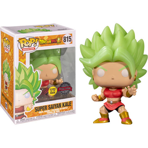 Dragon Ball Super- Figure Pop! Super Saiyan Kale Special Edition GLOW (815)