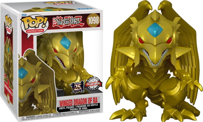 Winged Dragon of Ra - Funko Pop! - Yu-Gi-Oh! 25th Anniversary Special Edition (1098)