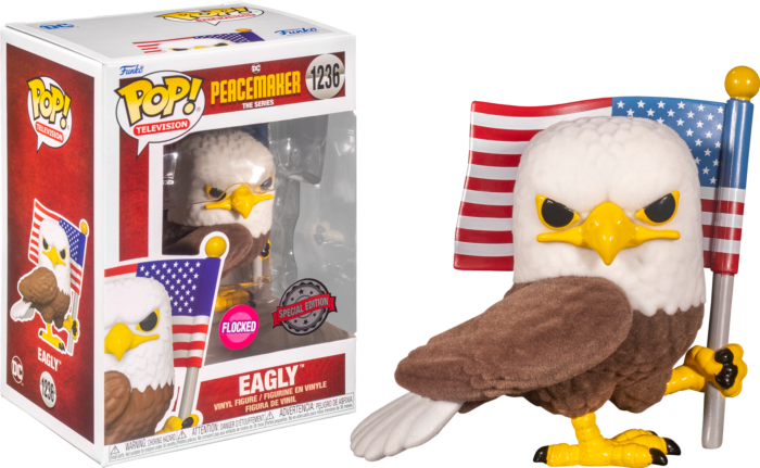 Peacemaker (2022) - Eagly Flocked Pop! Vinyl Figure (1236)