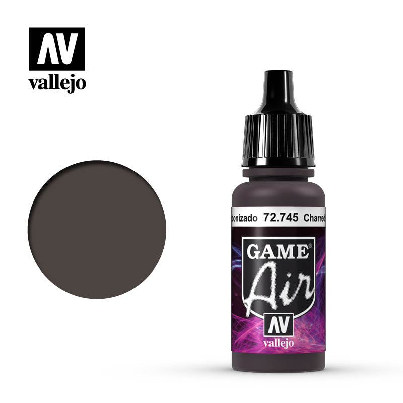 Vallejo - Game Air - Charred Brown 17 ml