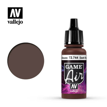Vallejo 72744 Game Air Dark Fleshtone 17 ml Acrylic Airbrush Paint
