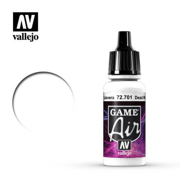 Vallejo 72701 Game Air Dead White 17 ml Acrylic Airbrush Paint