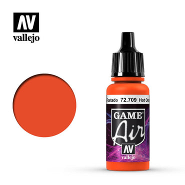 Vallejo 72709 Game Air Hot Orange 17 ml Acrylic Airbrush Paint