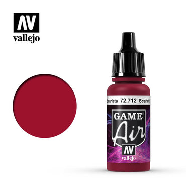 Vallejo 72712 Game Air Scar Red 17 ml Acrylic Airbrush Paint