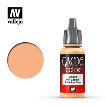 Vallejo 72099 Game Colour Cadmium Skin 17 ml Acrylic Paint