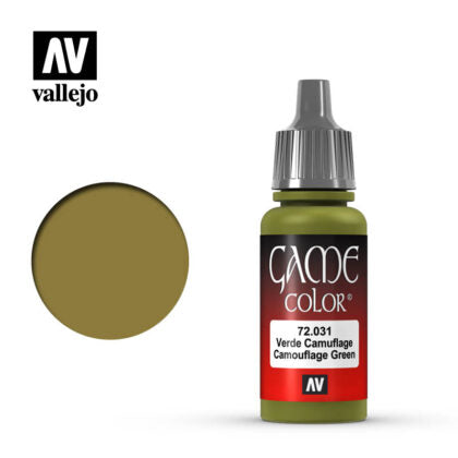 Vallejo - Game Colour - Camouflage Green 17 ml