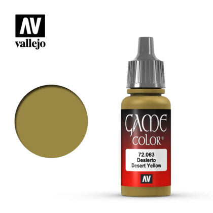Vallejo - Game Colour - Desert Yellow 17 ml